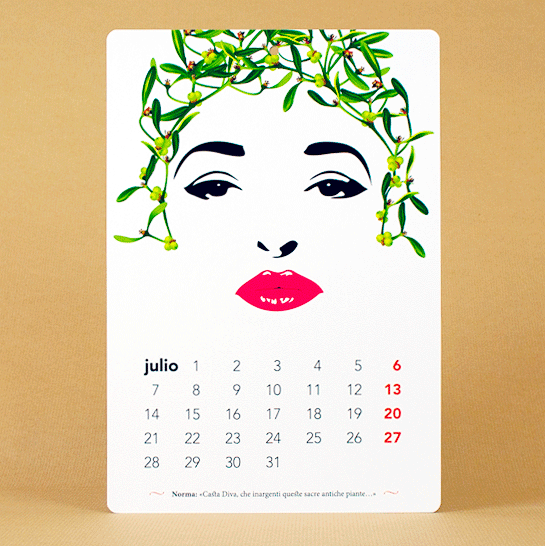 Norma Calendario ¡Diva la ópera!